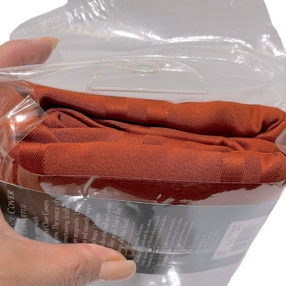 Origins Microfiber Dining Room Chair Cover 42"Tall (Set of 2) - Picture 5 of 5